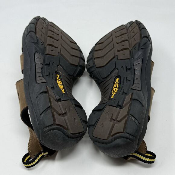 Keen Newport Sandals Mens 9.5 Brown Leather Hiking Waterproof Ankle Strap main image 7